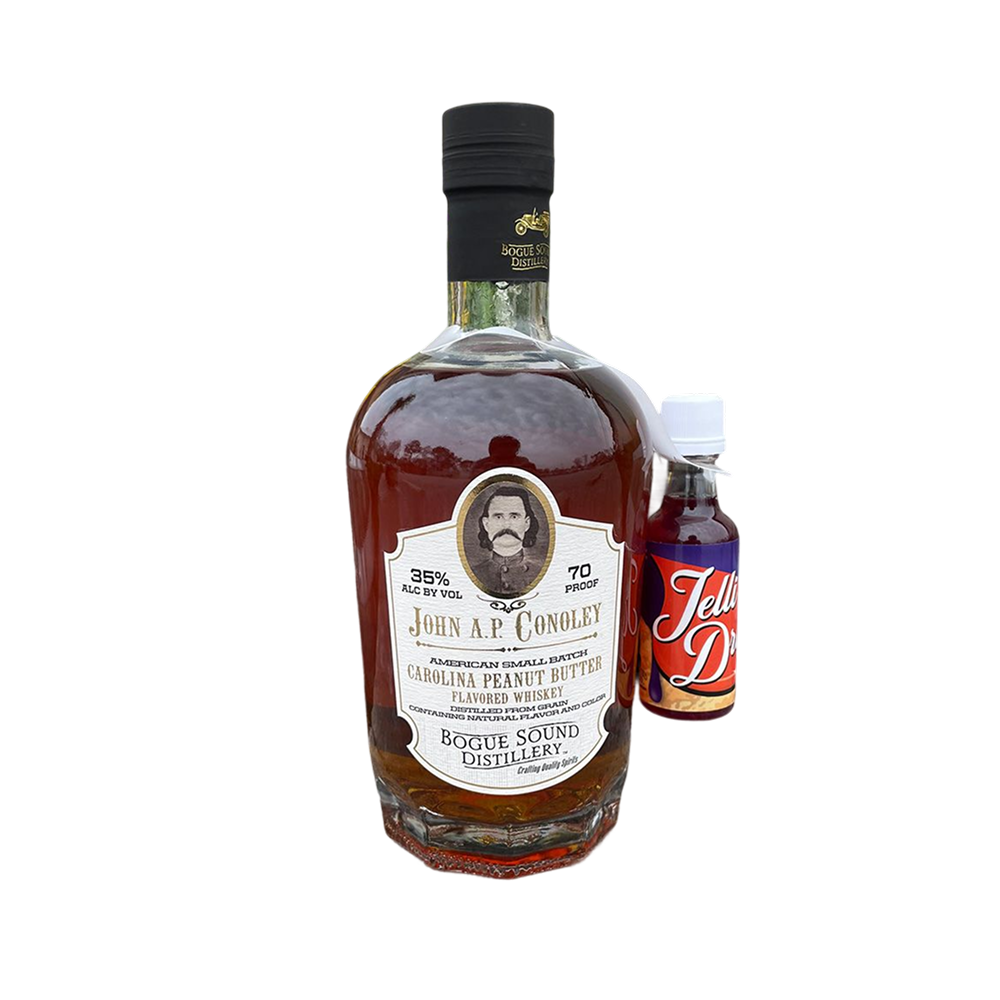 John A.P. Conoley Carolina Peanut Butter Whiskey – Bogue Sound Distillery